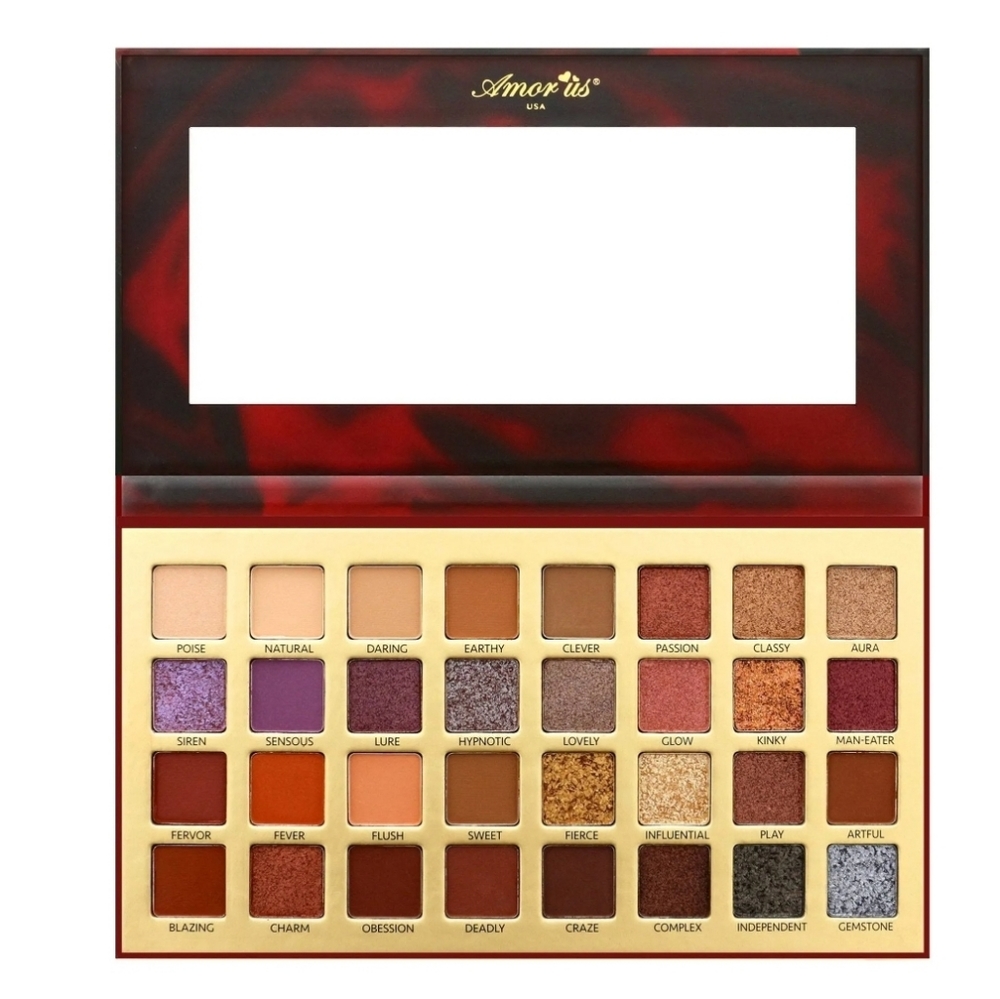 AMOR💕US FEMME FATALE - EYESHADOW & GLITTER PALETTE